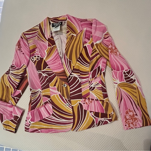 D&G colorful jacket size 42 - Picture 5 of 9